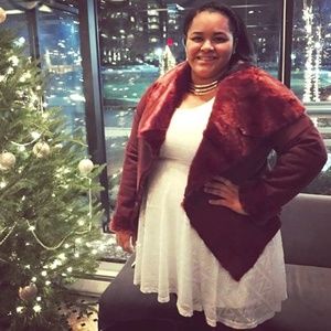 White Short Dress XXL